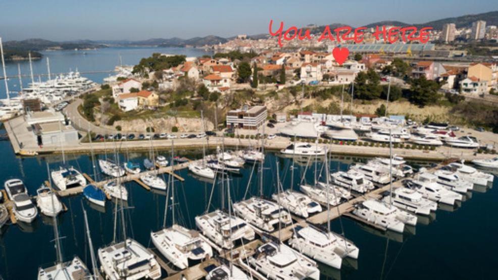 Luxury Apartment Vista Del Mare Šibenik Eksteriør billede